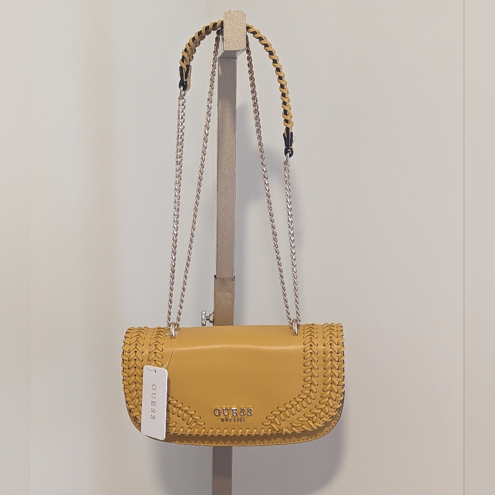 GUESS Tatum Whipstiched Convertible Crossbody Bag NWT! - Picture 7 of 16
